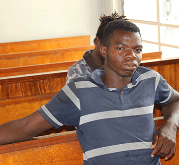 murder Man in court for father’s murder