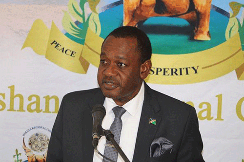 mushelenga Mushelenga commends Namibia for press freedom award