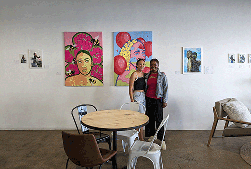 namafu Amutse and Mouton exhibit at The Sweet Side of Thingz