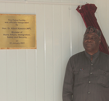 namasira 2 Namasira cops get new accommodation