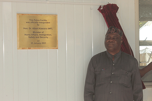 namasira 2 Namasira cops get new accommodation