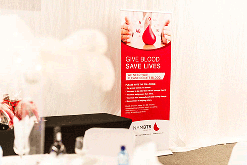 nambts Blood service needs 170 donations per day
