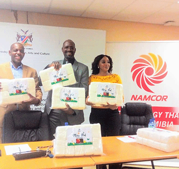 Namcor donates sanitary pads to Kavango schools