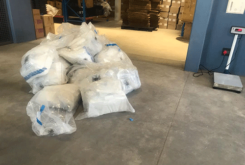 nampol drugs Police destroy N$206 million cocaine