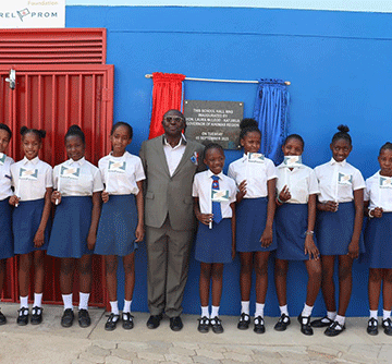 nampower NamPower builds St. Barnabas hall