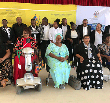 national disability Sioka urges new disability council directors to collaborate