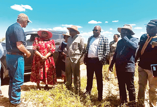 netumbo Vice president visits Kavango East green schemes