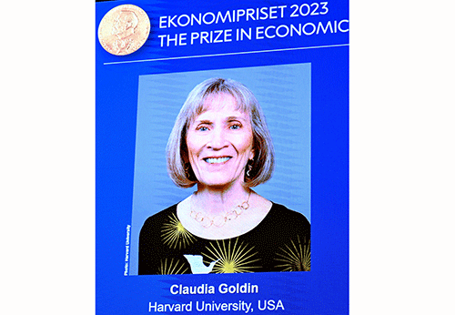 nobel Claudia Goldin of US wins Nobel economics prize