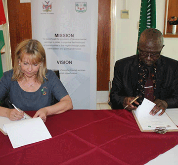 norway Oshikoto cements ties with Norwegian council