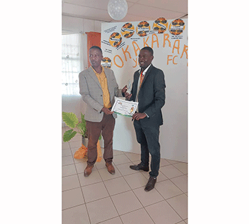 Young Warriors recognise best performers 