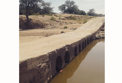 okanguati Tarred road splits Epupa community