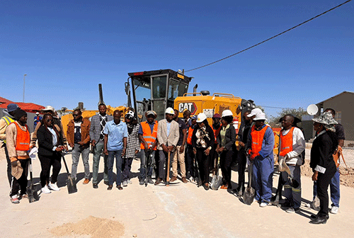 oluno 2 Ondangwa starts N$1.8m road upgrade