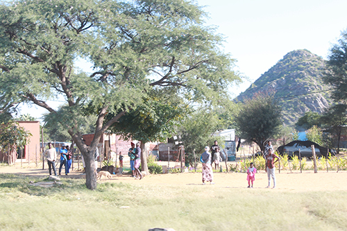 omitara Sleepy settlement springs to life