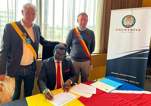 ongwediva 1 Ongwediva, Stad Lommel renew cooperation agreement
