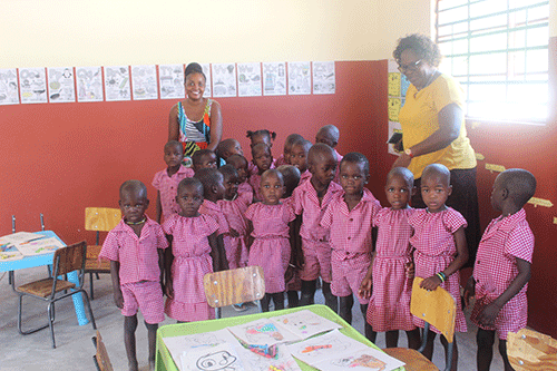 otjomuru 1 Teachers buy uniform, toiletries for learners