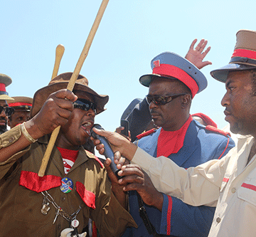 ovaherero two faction Tensions mount over Red Flag Day