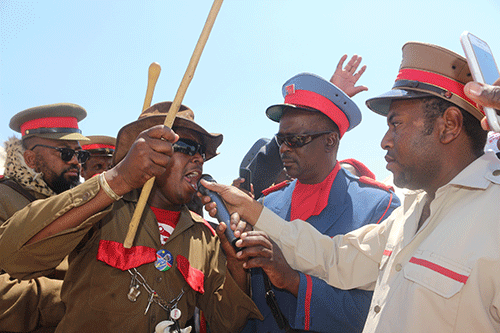 ovaherero two faction Tensions mount over Red Flag Day