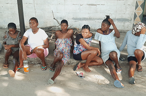 overcrowded Eenhana waiting ward overcrowded