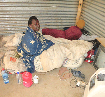 Gasping for breath on a cold floor … destitute family pleads for help