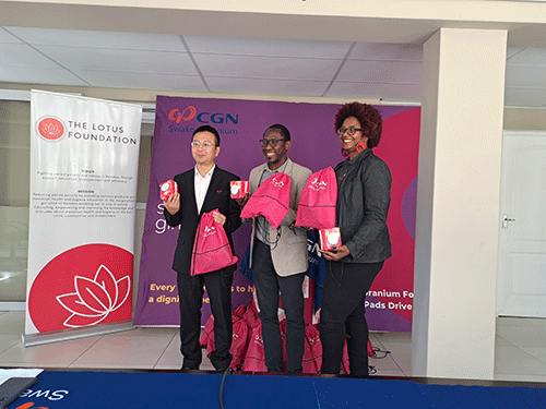 pads Mining giant donates 1 000 pads