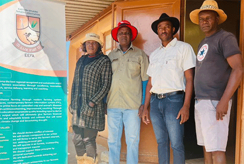 page 12 EEFA goes digital with launch of new website…Epukiro farmers on the move