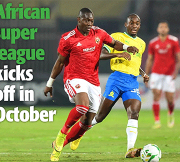 page 30 African Football League kicks off in October