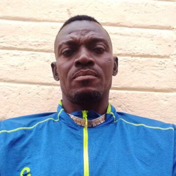 papu jpg In the nets with forgotten gloves man Bonifaciu Papu Matingu, aka ‘The Eagle’