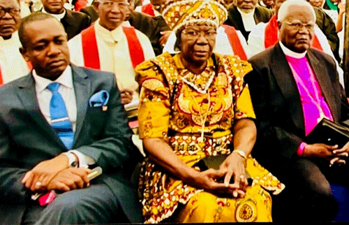 peya Celebrating bishop Kleopas Hafeni Dumeni