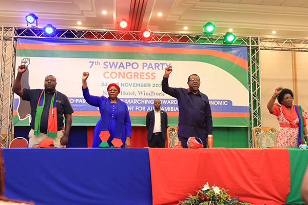 pogress Swapo misses the mark… ruling party implements 22% of 2017 congress resolutions