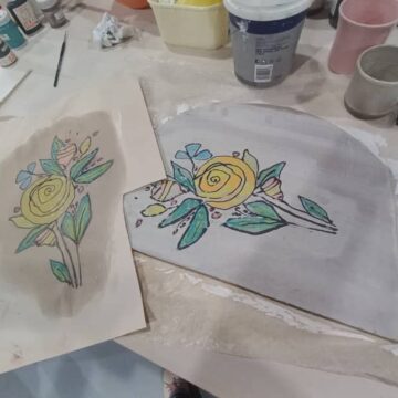 pottery 2 Boosting mono-printing skills