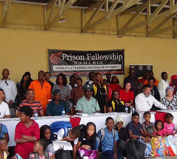 prison ministry fellowship PFN and Letshego Bank spread joy