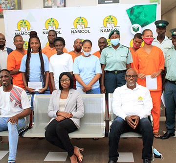prisoners Inmates get second chance … as Namcol funds study opportunities