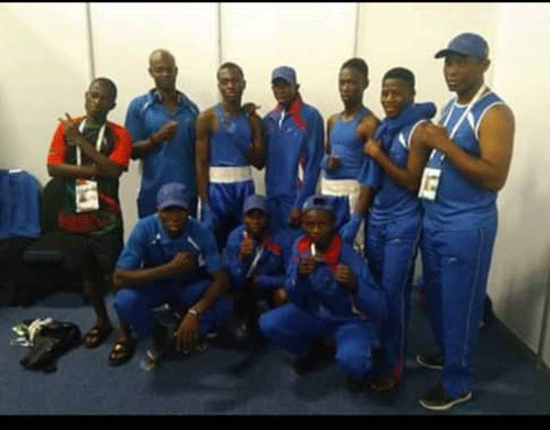 proteges jpg Bernhard Mbamunomuvatere Kamatoto ‘The Hand of Stone’