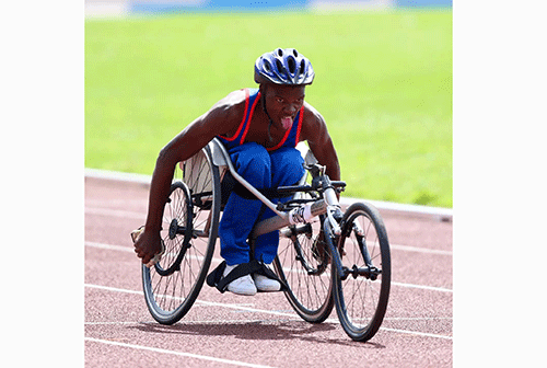 racer jpg National Paralympic Games return… athletes eager to show their mettle