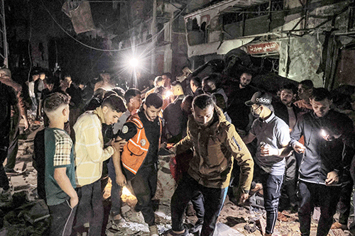 rafah Israel says Biden threat to stop arms ‘very disappointing’