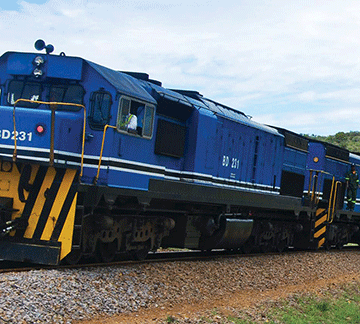 Trans-kalahari railway construction set for 2025