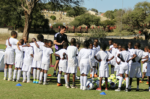 real madrid Real Madrid coaching clinic lauded