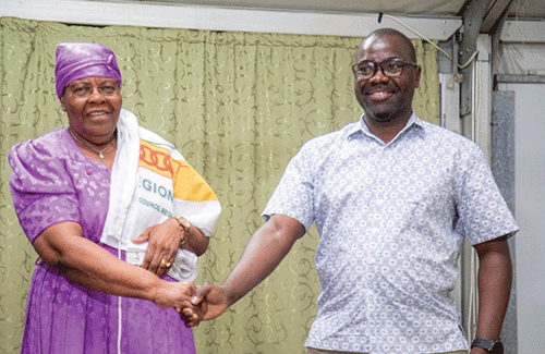 region 5 Tjongarero ascends to Region 5 chair