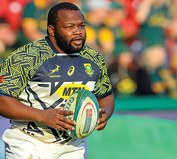 Injured Springbok prop Nche out of Rugby Championship
