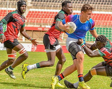 rugby pic Namibia wallops Kenya to reach Barthes Cup final