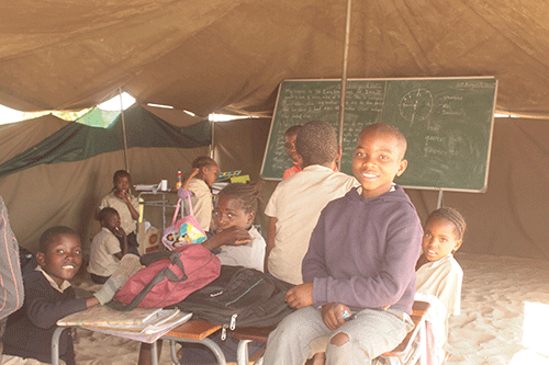 rundu 1 Makeshift Rundu school to get permanent structure