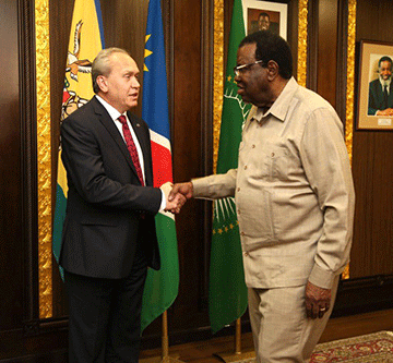 russia 2 Geingob urges Russia-Ukraine peace talks