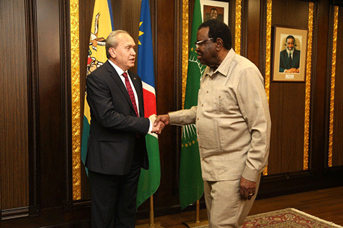 russia 2 Geingob urges Russia-Ukraine peace talks