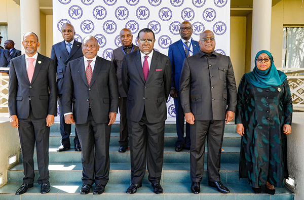 sadc 1 SADC Force to restore DRC peace