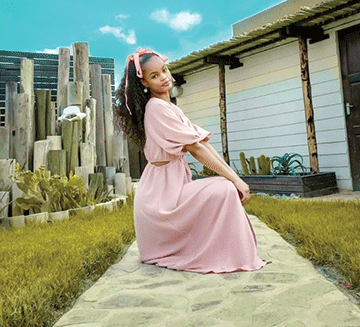 The metamorphosis of Samuels… as she delivers ‘Becoming a butterfly and flying through the rain’