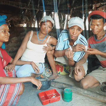 san San lift veil on untold abuse