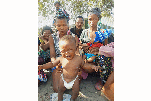 san communities Oshiwana shovayelele tashi dengwa konghana “Otwa ninga oipute keenyala, ohatu kala atu nyuwa efimbo keshe”