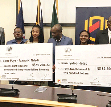 scholarship 1 Scholarships pave Nust students’ paths
