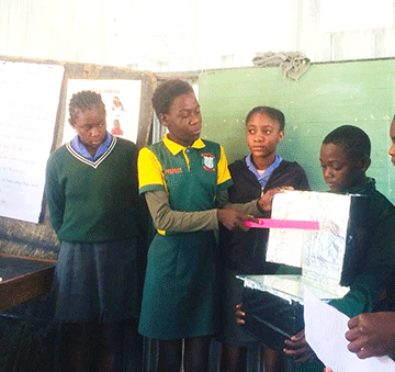 science project 2 Innovative teaching at Green Leaves Primary School