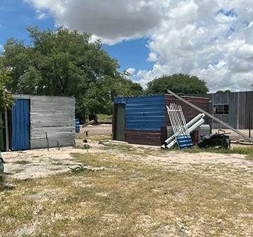shacks school Public schools maintenance neglected